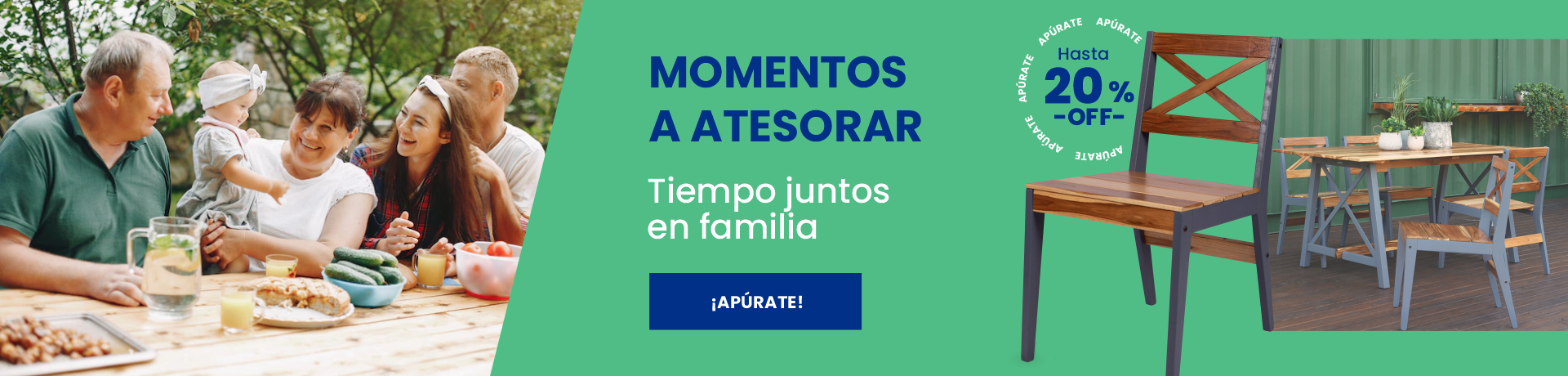 Momentos a Atesorar - Mueble 20% OFF - Tramontina Chile